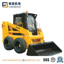 70kw Compact Skid Steer Loader Jc95 with Rated Load 1.2ton